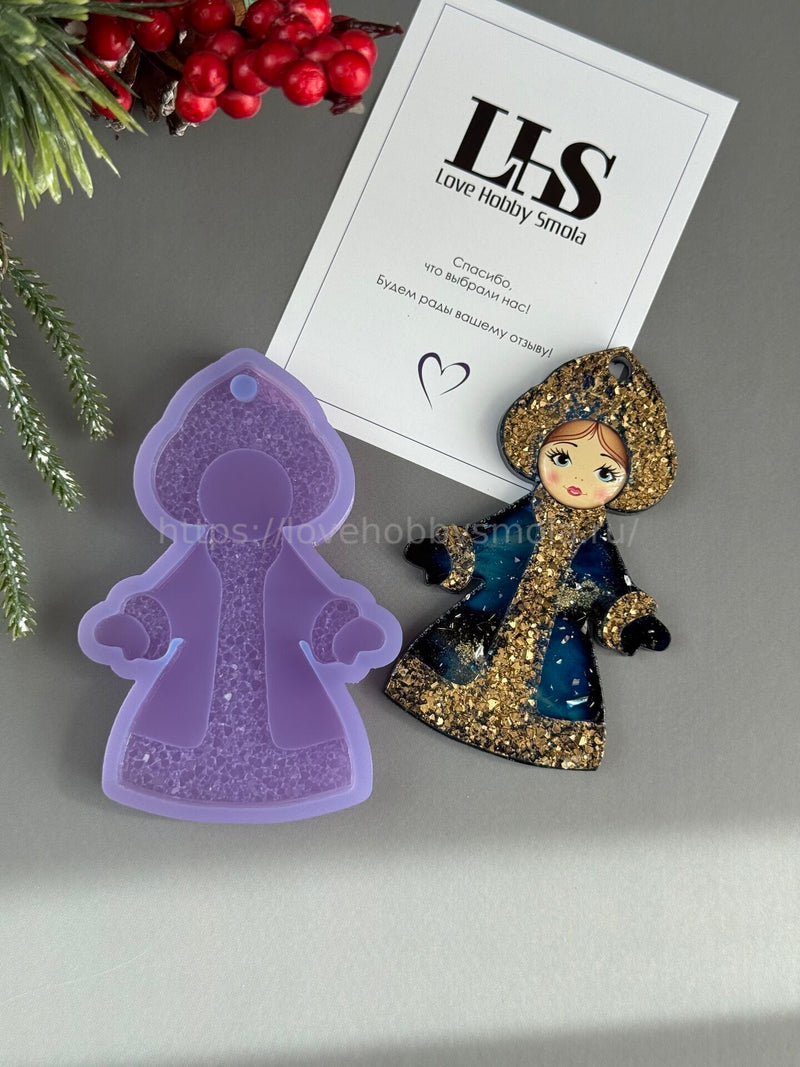 MC76 Silicone mold in the shape of the Snow Maiden – image 4