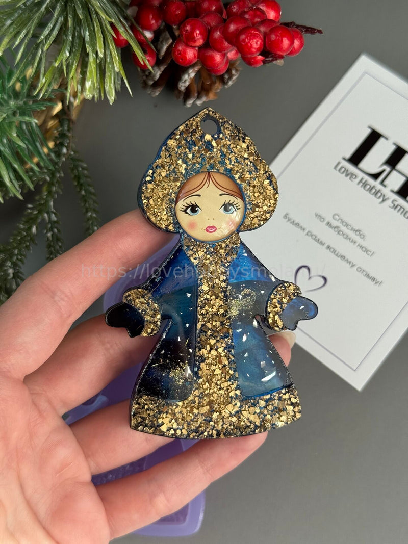 MC76 Silicone mold in the shape of the Snow Maiden – image 3