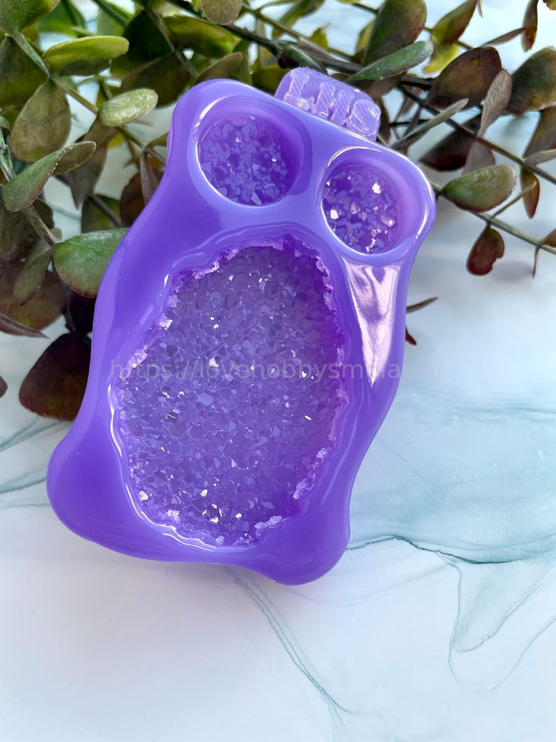 AC09 Silicone mold for creating Drusus-shaped jewelry – image 2