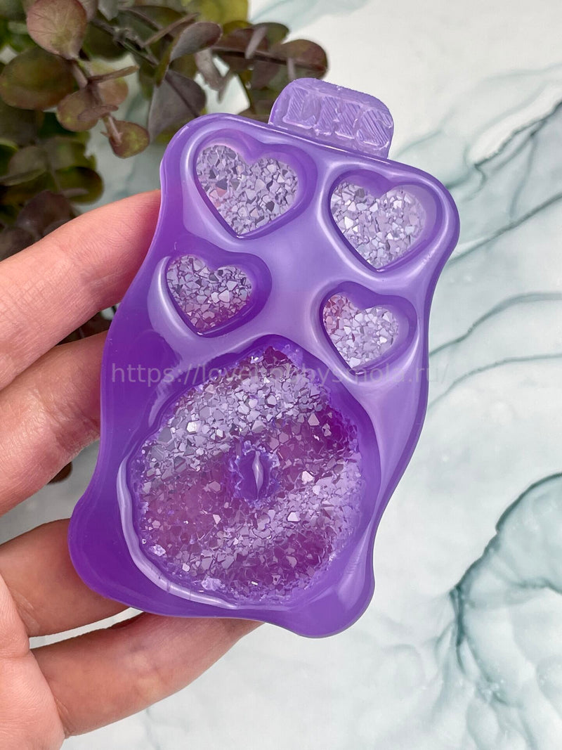 AC08 Silicone mold for creating Drusus-shaped jewelry – image 2