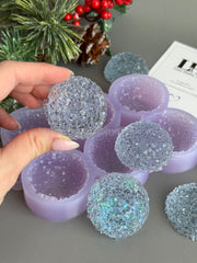MC80 Silicone mold for resin in the shape of Hemispheres 6 pieces – image 3
