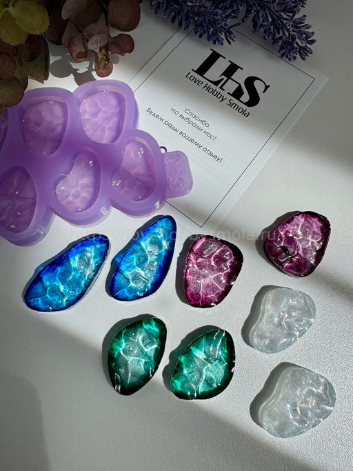 AC28 Mold for jewelry pins and earrings stones – image 1