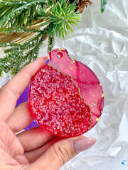 HN-02 Silicone mold in the shape of a New Year's ball for the Christmas tree – image 3