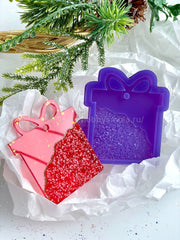 MC37 Silicone mold for Christmas tree decoration in the shape of a Gift – image 3