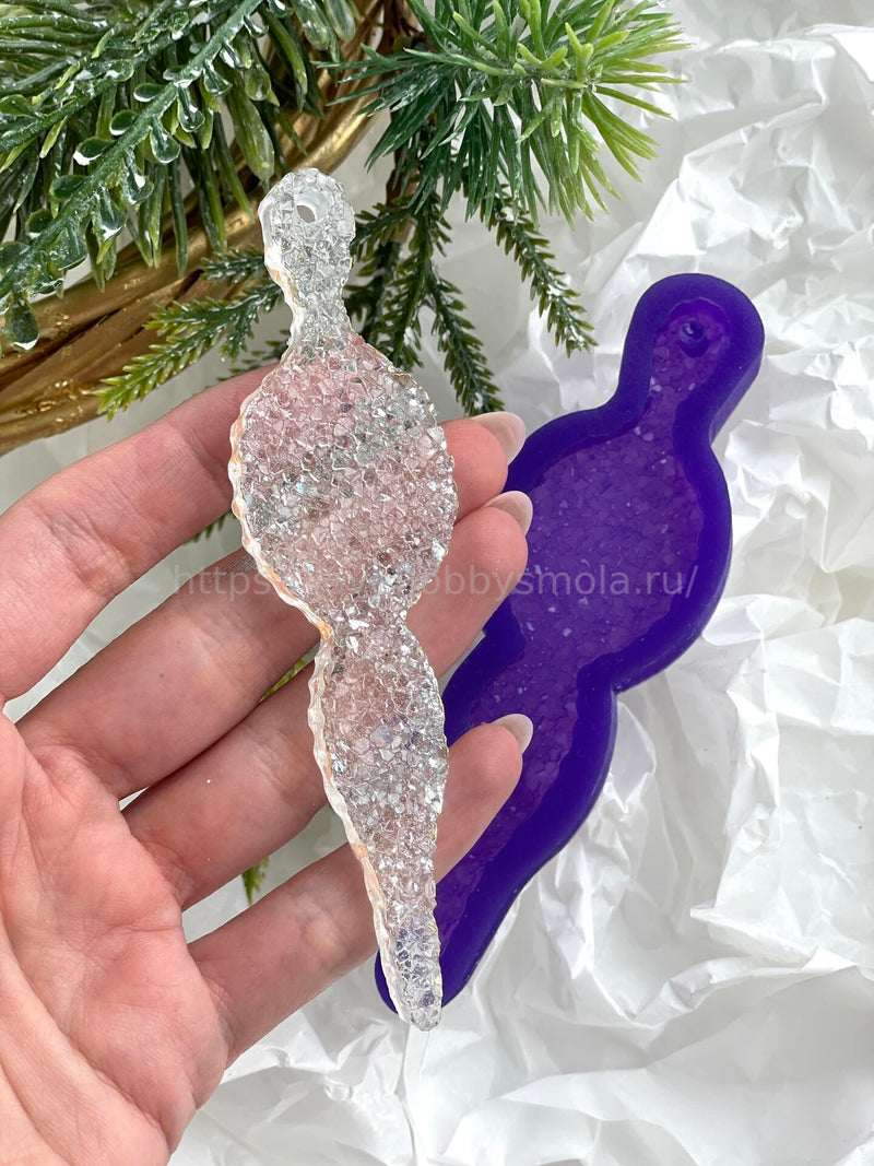 MC62 mold for New Year's toys in the shape of an Icicle – image 3
