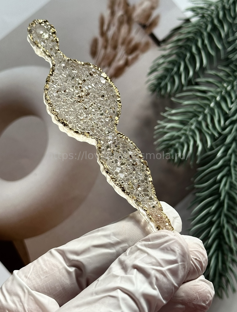 MC62 mold for New Year's toys in the shape of an Icicle – image 2