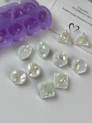 AC29 Mold for earrings and jewelry made of epoxy resin Studs – image 2