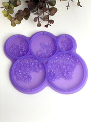 F08 confectionery mold for isomalt and candies in the shape of Circles – image 5