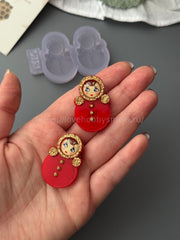 S312 Face cabochons set 12 pcs, 12 mm each – image 3