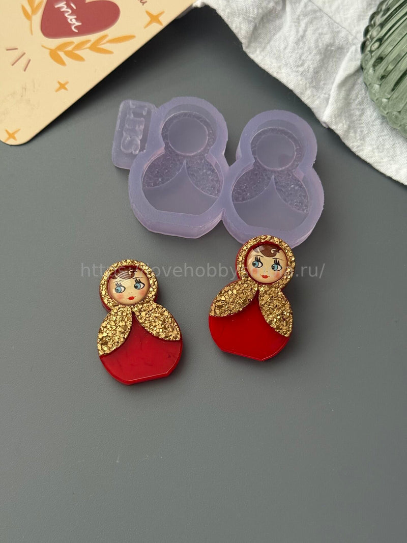 AC05 Silicone mold for Drusus-shaped jewelry – image 3