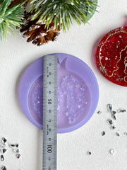 HN-11 Silicone mold in the form of Pomegranate Christmas tree toy – image 2