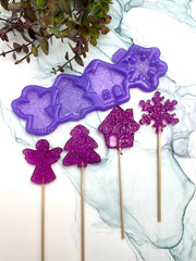 F09 confectionery mold in the form of New Year's mix for candies – image 5