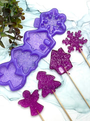F09 confectionery mold in the form of New Year's mix for candies – image 4