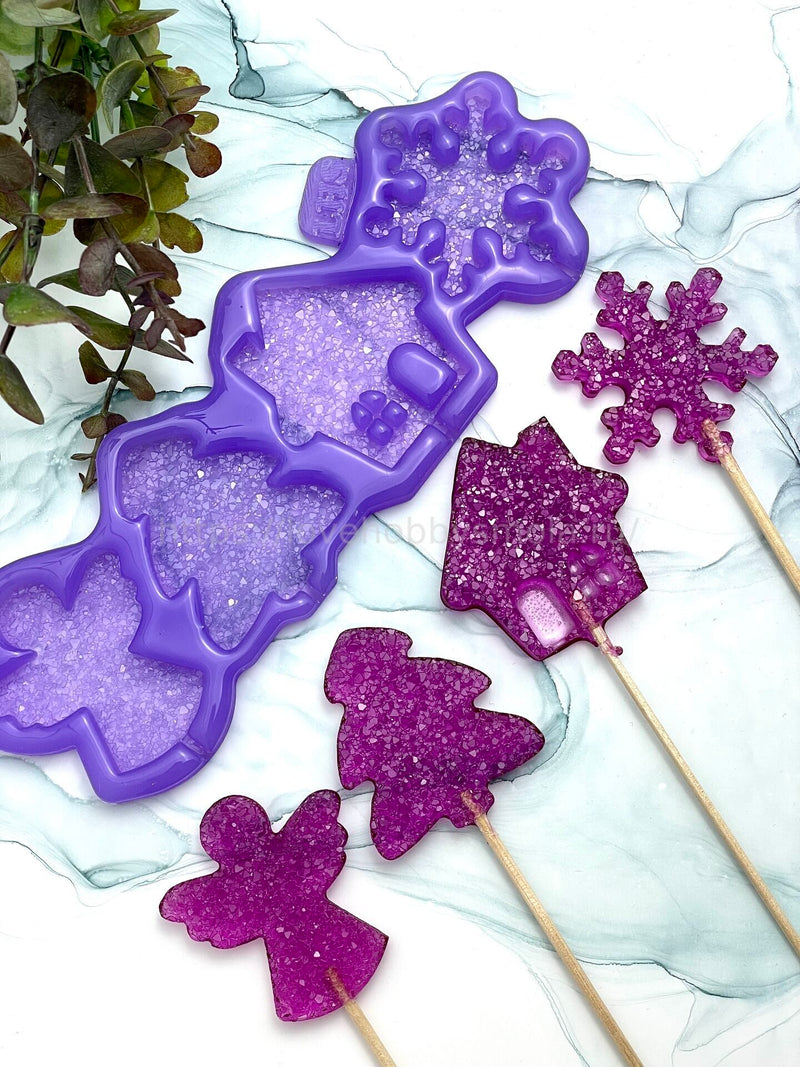 F09 confectionery mold in the form of New Year's mix for candies – image 4