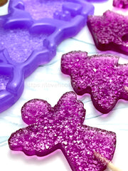 F09 confectionery mold in the form of New Year's mix for candies – image 2