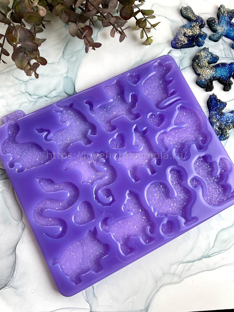 MCAC23 Silicone mold New Year's set in the form of 12 symbols of the year – image 8
