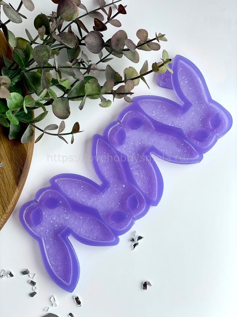 F01 Silicone mold in the shape of "Rabbit Mask" – image 1