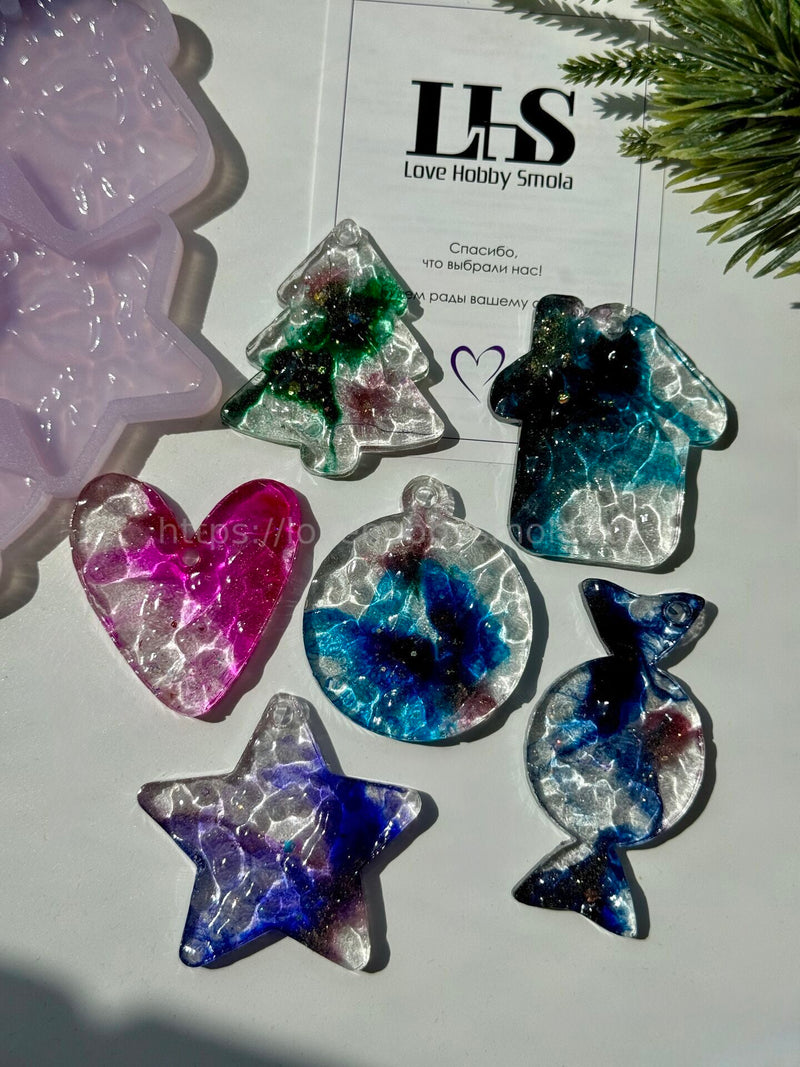 MC83 Mold Christmas tree toys set – image 7