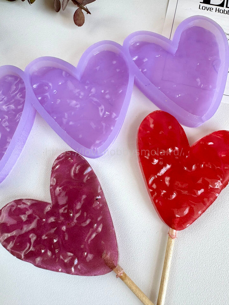 F18 Lollipops heart water 5.5 cm – image 2