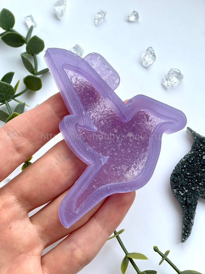 B06 Silicone mold in the shape of a Hummingbird – image 3