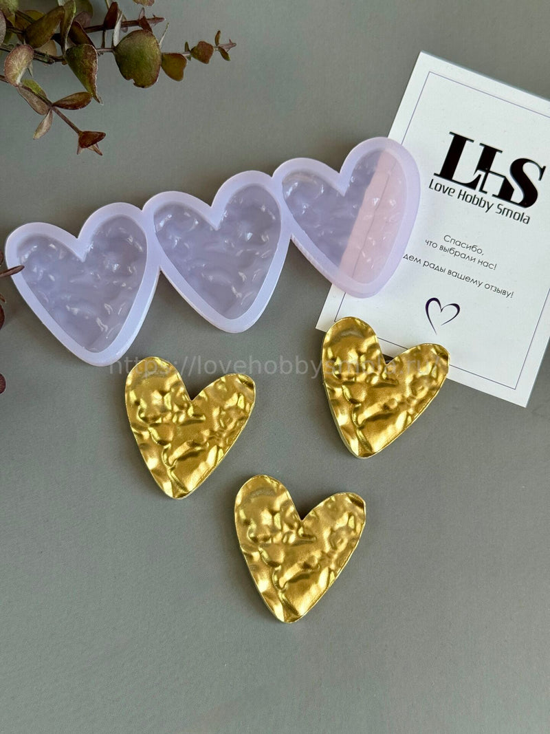 F19 Mold Heart for chocolate and candies using water technique – image 5