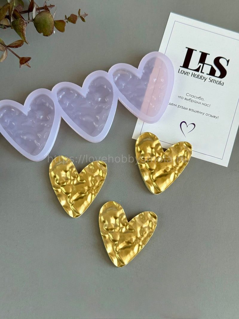 F19 Mold Heart for chocolate and candies using water technique – image 3