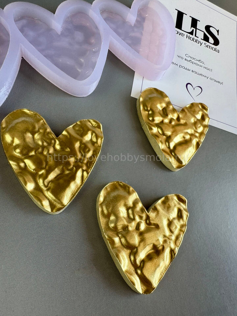 F19 Mold Heart for chocolate and candies using water technique – image 2