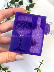 B08 Silicone mold in the shape of a glass – image 2