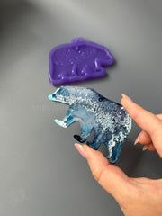 MC11 Silicone mold in the shape of a New Year's Bear – image 4
