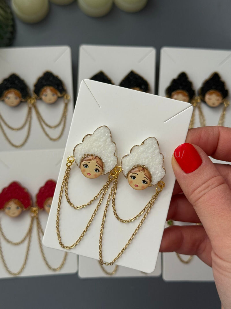 S31 Face cabochons set 12 pcs, 12 mm each – image 3