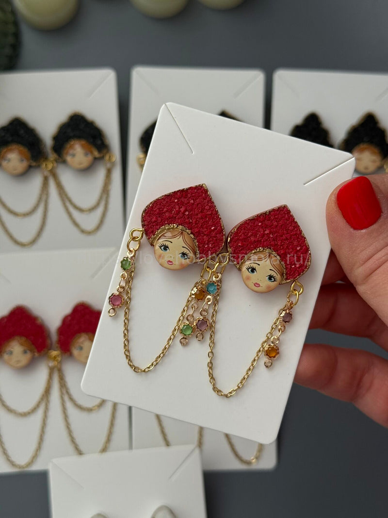 S31 Face cabochons set 12 pcs, 12 mm each – image 2