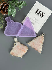 MC82 New Year's mold for epoxy resin Pyramid and Yula – image 4