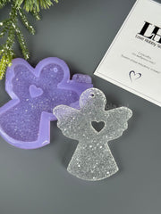 HN-17 Silicone mold in the shape of an Angel Christmas tree toy – image 3