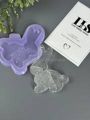 HN-26 Silicone mold in the shape of New Year's Rabbit 3 – image 3