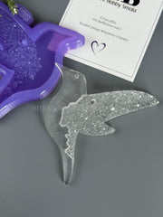 MC41 Silicone mold for Christmas decorations in the shape of "Hummingbird" – image 2