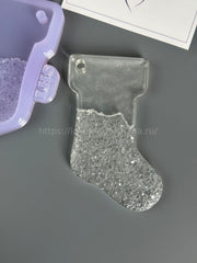 HN-08 Silicone mold in the shape of a Christmas tree boot – image 3
