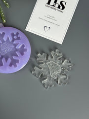 HN-05 Silicone mold in the shape of a Snowflake New Year's toy – image 2