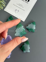 B58 Mold for Christmas tree keychains and brooches 4 pcs – image 2