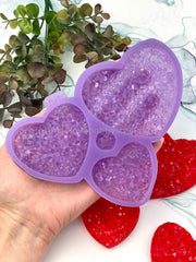 F10 confectionery mold for chocolate and heart-shaped candies – image 3