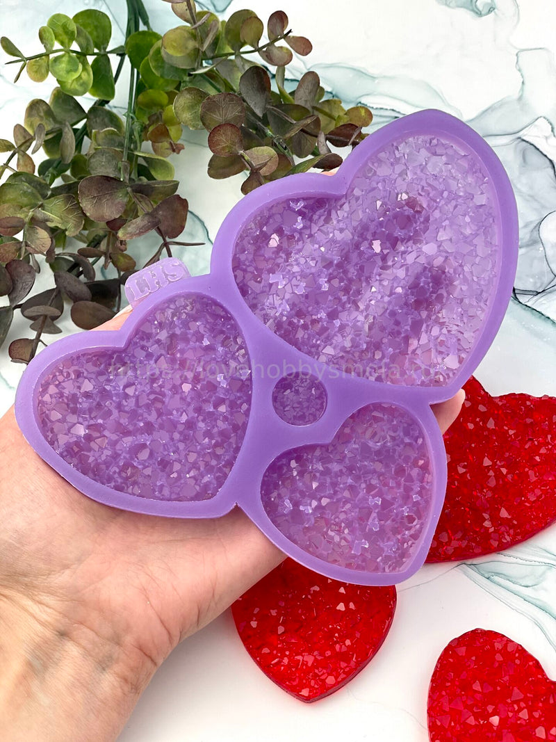 F10 confectionery mold for chocolate and heart-shaped candies – image 3