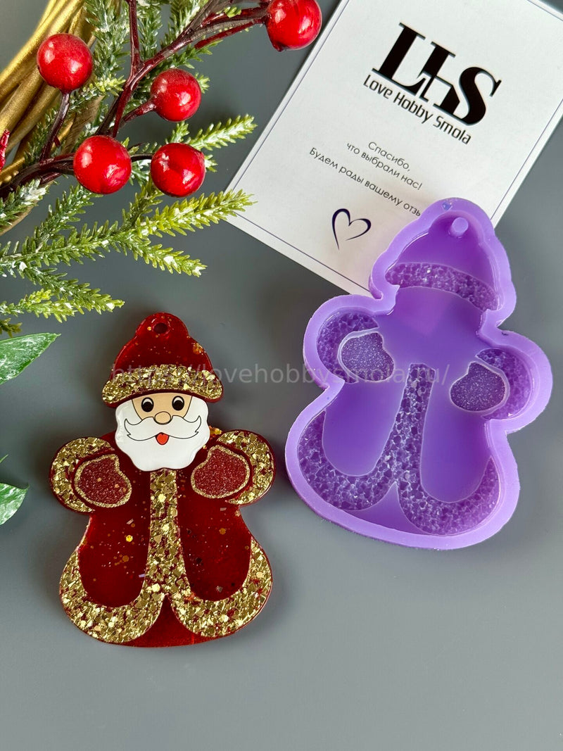 MC77 Silicone mold in the shape of Santa Claus – image 4