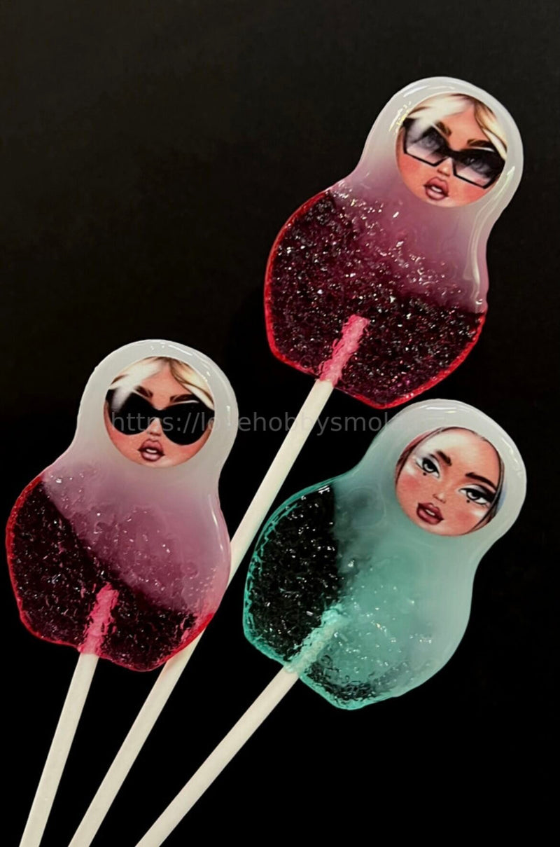 F06 Silicone mold in the shape of "crystal Matryoshka" – image 3