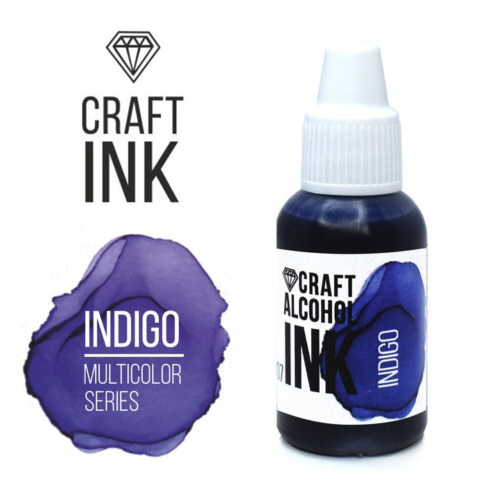 Craft Alcohol INK, Indigo, 15ml