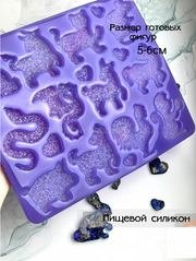 MCAC23 Silicone mold New Year's set in the form of 12 symbols of the year – image 1