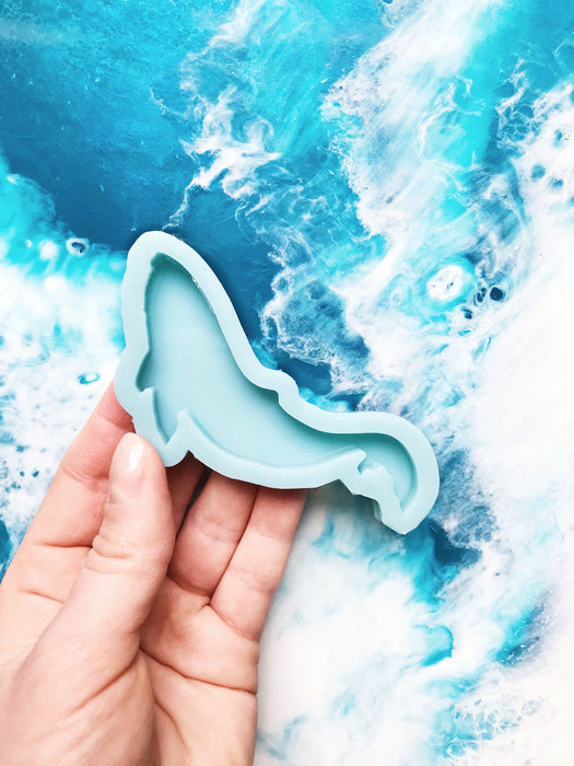 Silicone mold for the "Whale" brooch, model No. 20