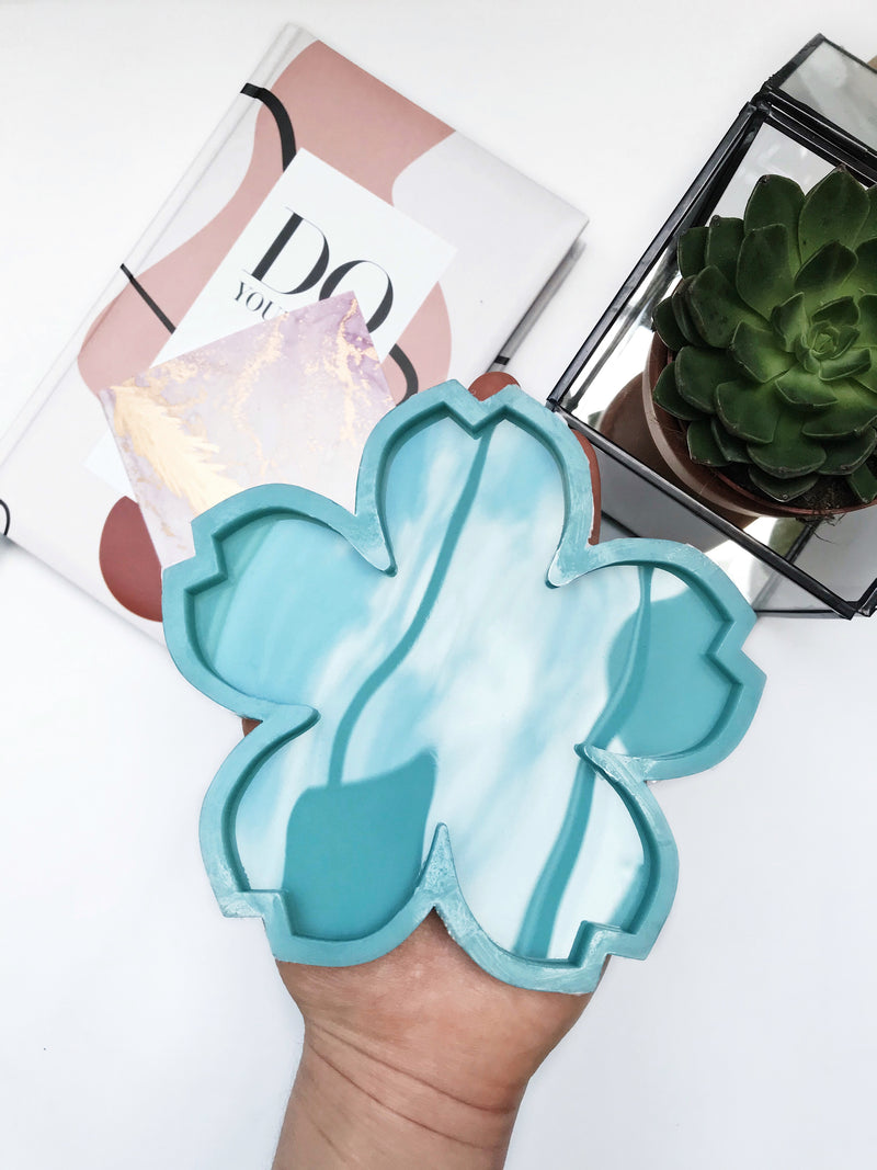 Model No. 39, Silicone mold "Flower", 13*13cm