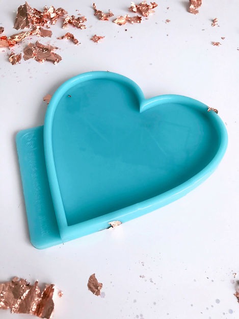 Model No.98 Silicone mold "Heart", 13*12cm
