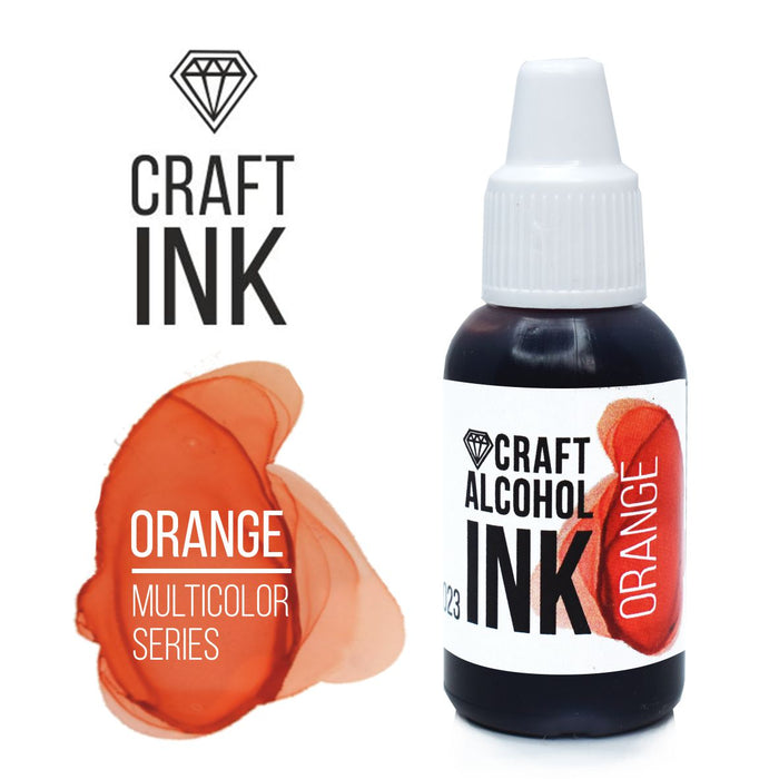 Craft Alcohol INK, Orange, 15ml