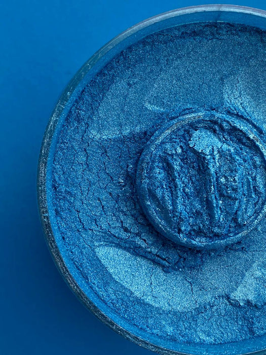 Craft pigment, Shimmer Blue