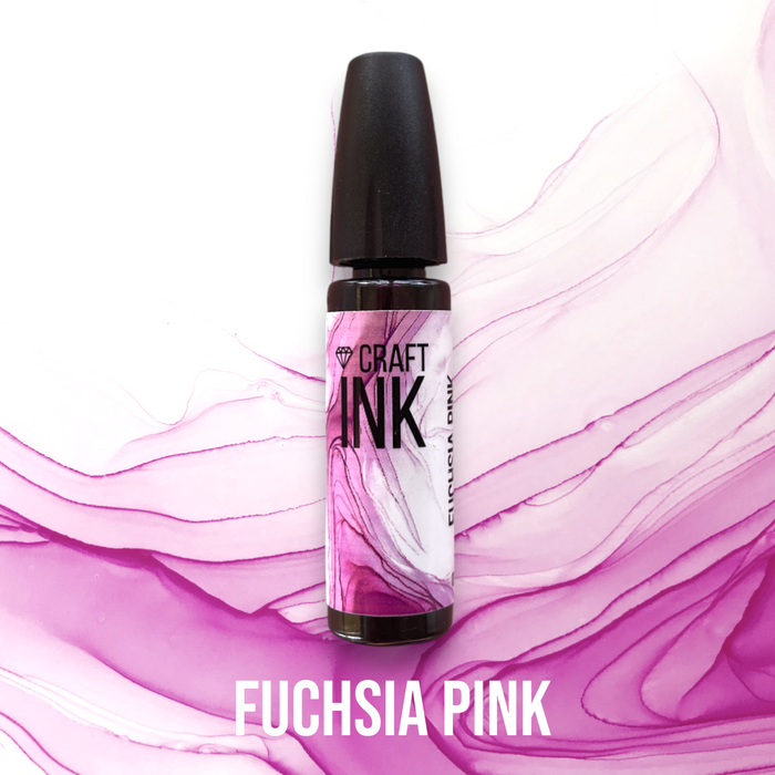 Craft Alcohol INK, Fuchsia Pink, 15ml